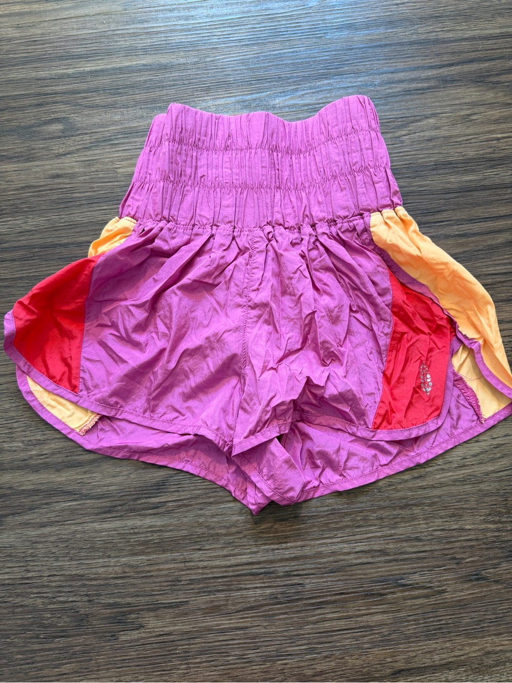 Free People Colorblock Athletic Shorts